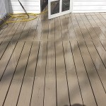 Composite Deck After Cleaning