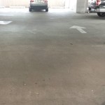parking garage after cleaning