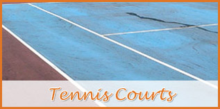 tennis court cleaning