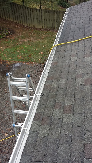 Unclogged Gutters