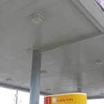 Gas Station Ceiling Clean