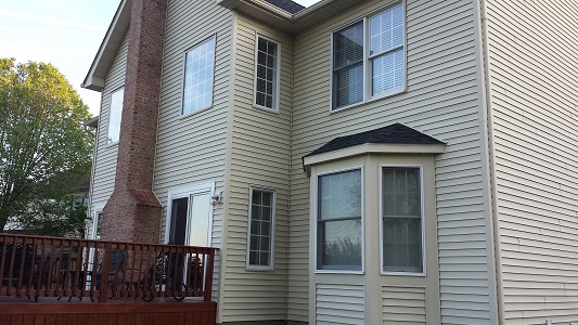 Vinyl Siding After Cleaning
