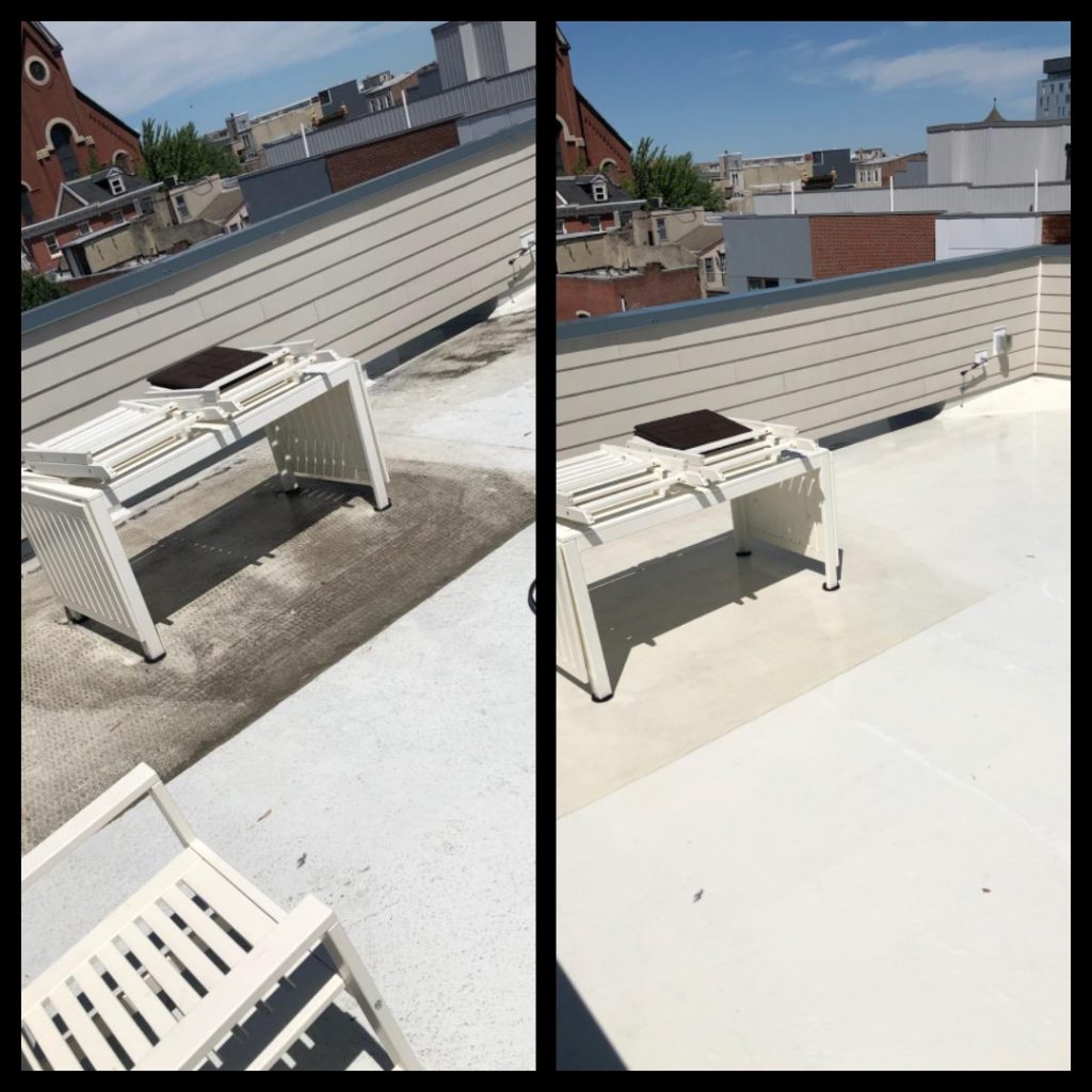 Rooftop Patio Washing