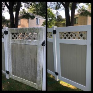 Merion Fence Washing