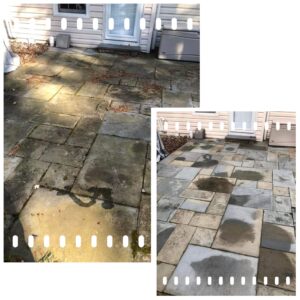 langhorne flagstone pressure washing