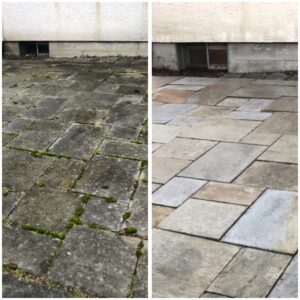 langhorne flagstone power washing
